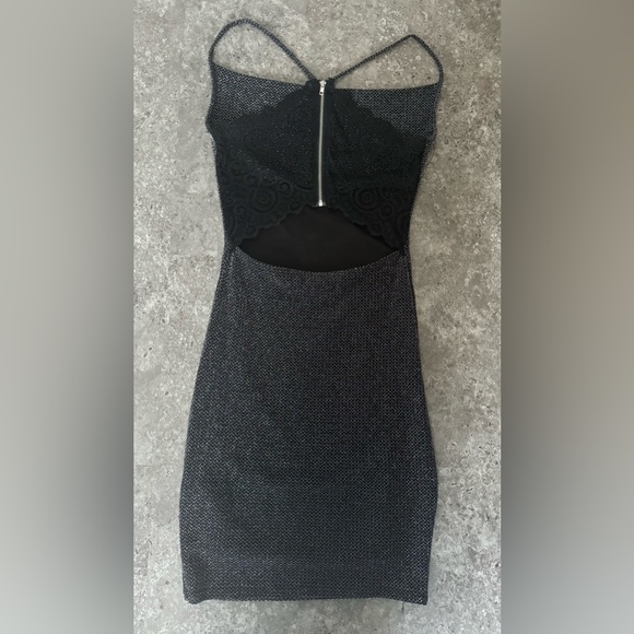 Eclipse Black/Metallic Dress - Picture 3 of 5